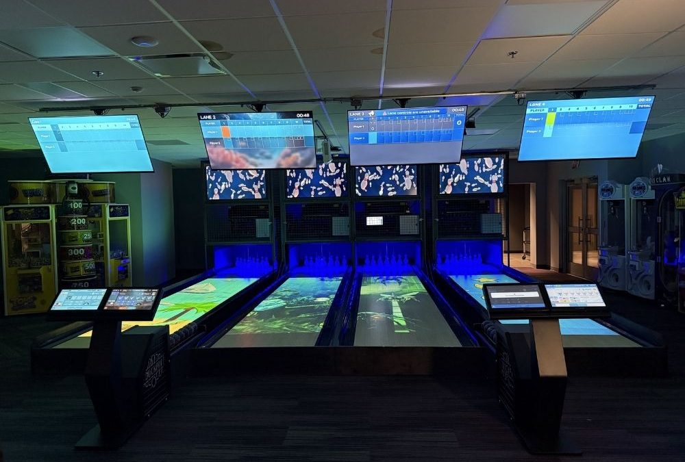 T-Shotz in Kansas City Adds Duckpin Bowling with Immersive On-Lane Projection