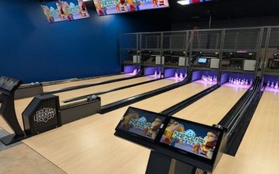 Bau einer Bowlingbahn in Aktion: Buffaloe Lanes erweitert sechs Duckpin-Bahnen in Mebane, NC