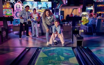Mit der „Duckpin“-Anlage von Funk hält das immersive Bowling-Erlebnis Einzug im Playdium Vaughan Mills